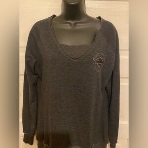 Harley-Davidson Charcoal Logo Sweatshirt